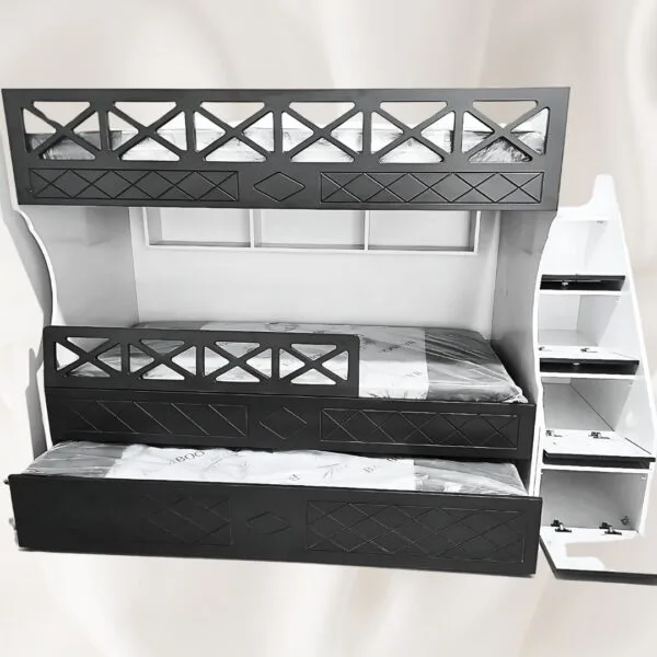 Antrasit Çapraz Desenli MDF Ranza 2 Antrasit Çapraz Desenli MDF Ranza