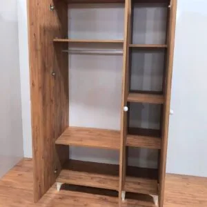 Atlantik 3 Kapaklı MDF Gardırop 6 Atlantik 3 Kapaklı MDF Gardırop