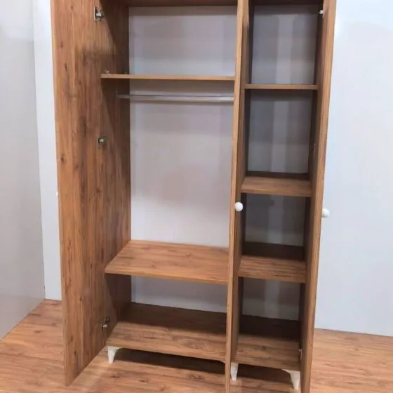 Atlantik 3 Kapaklı MDF Gardırop