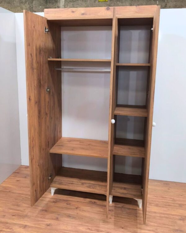 Atlantik 3 Kapaklı MDF Gardırop 1 Atlantik 3 Kapaklı MDF Gardırop