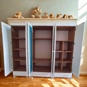 Sarmaşık 6 Kapaklı MDF Gardırop 6 Sarmaşık 6 Kapaklı MDF Gardırop